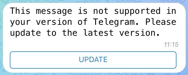Телеграм не обновил видео‑стикеры на macOS image preview