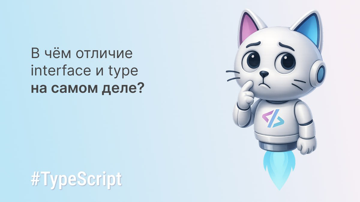 Отличие interface и type в TypeScript image preview